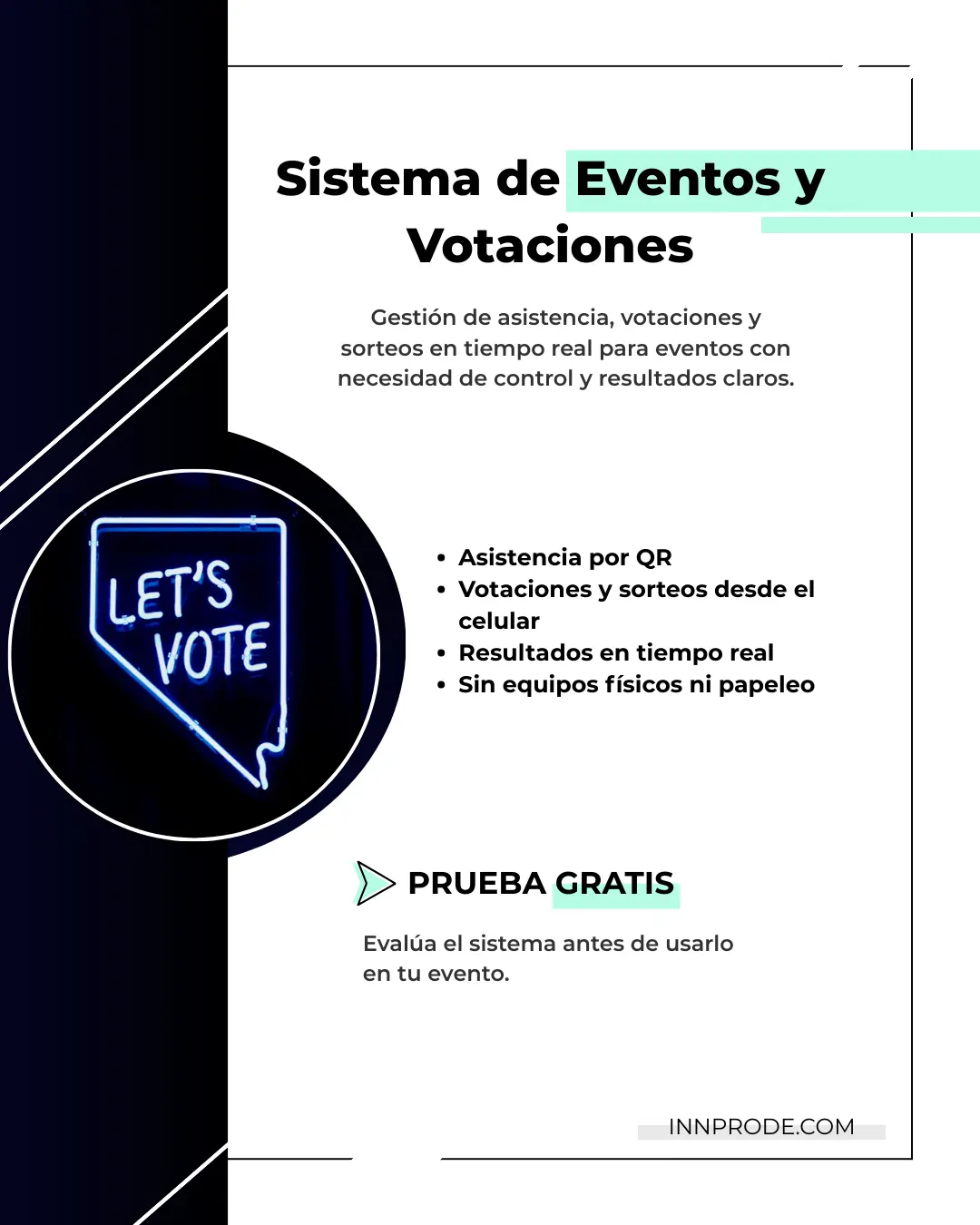 Nuestro sistema de gestion de eventos